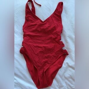Xhilaration Red Kids One Piece Bodysuit